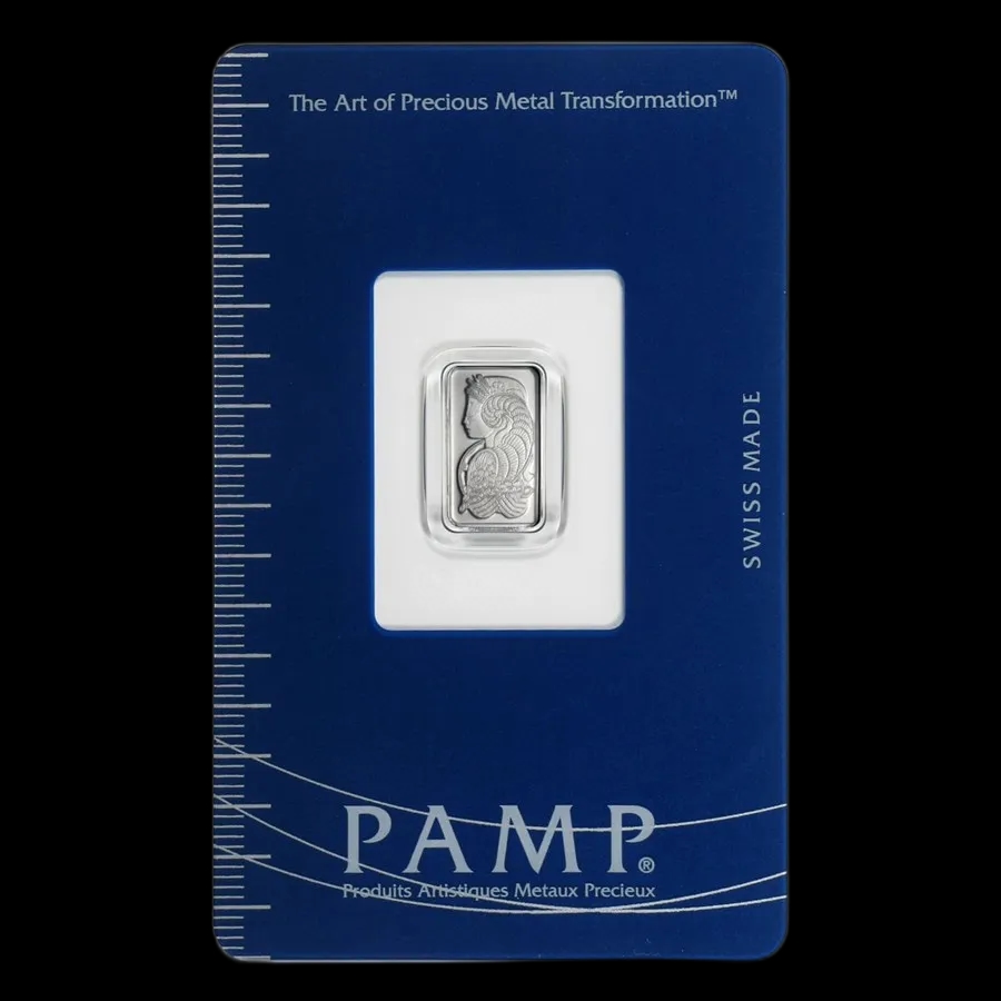 Sztabka 1g Platyny PAMP - Front