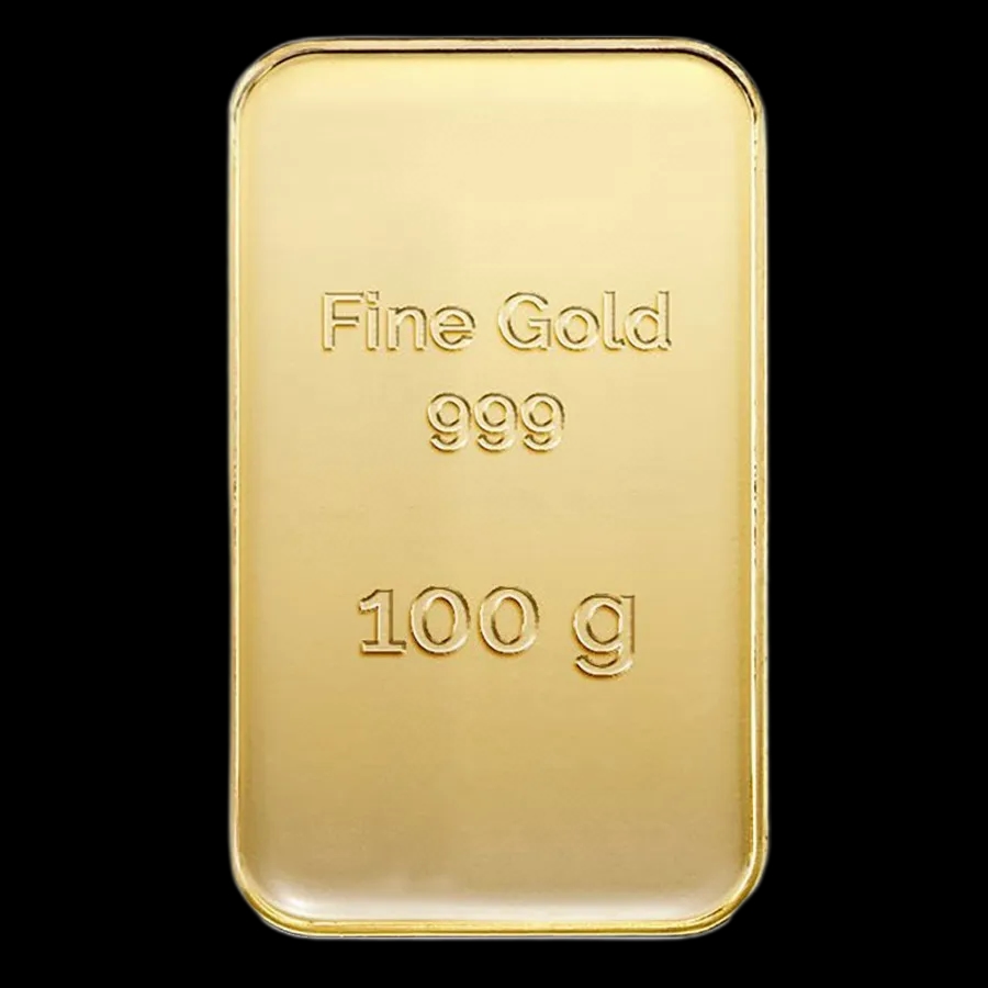 Sztabka 100g złota Niesortowana - Front