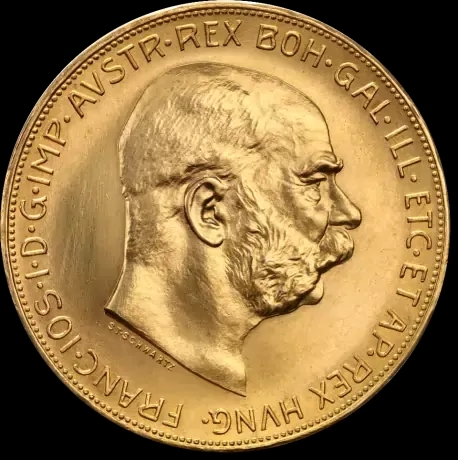 100 Koron Austro-Węgry - Front