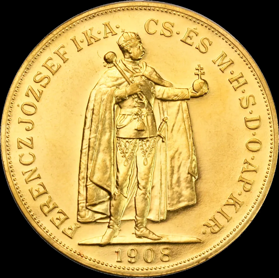 100 Koron Węgierskich Franciszek Józef I - Front