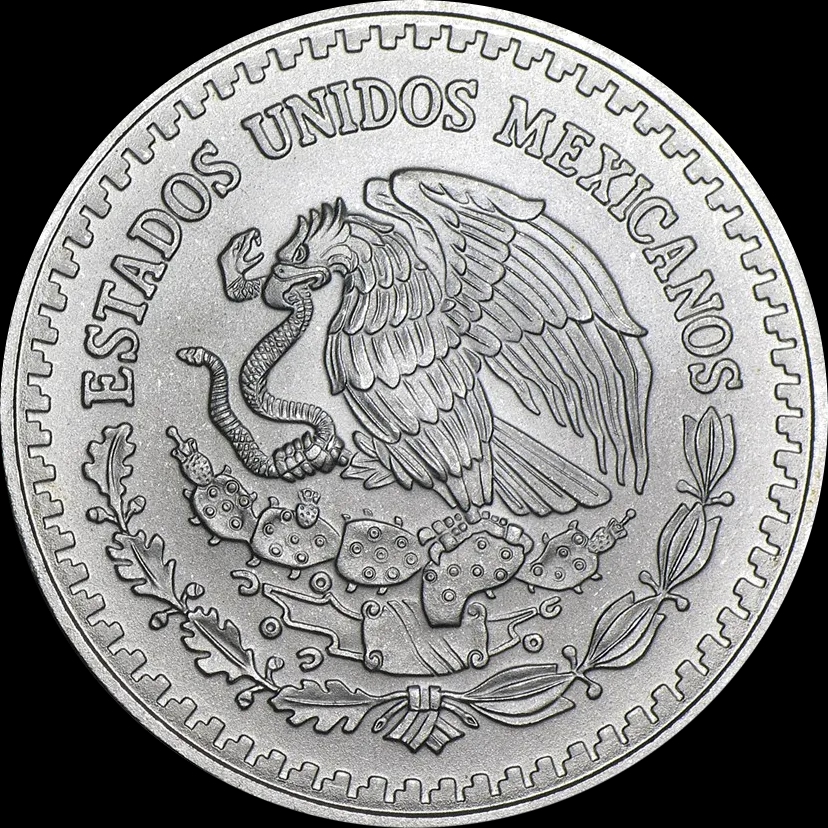 Mexican Libertad 1 uncja srebra 1993 - Back