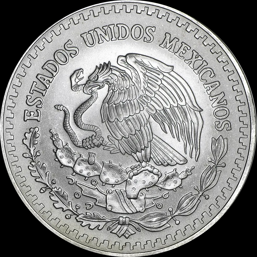 Mexican Libertad 1 uncja srebra 1996 - Back
