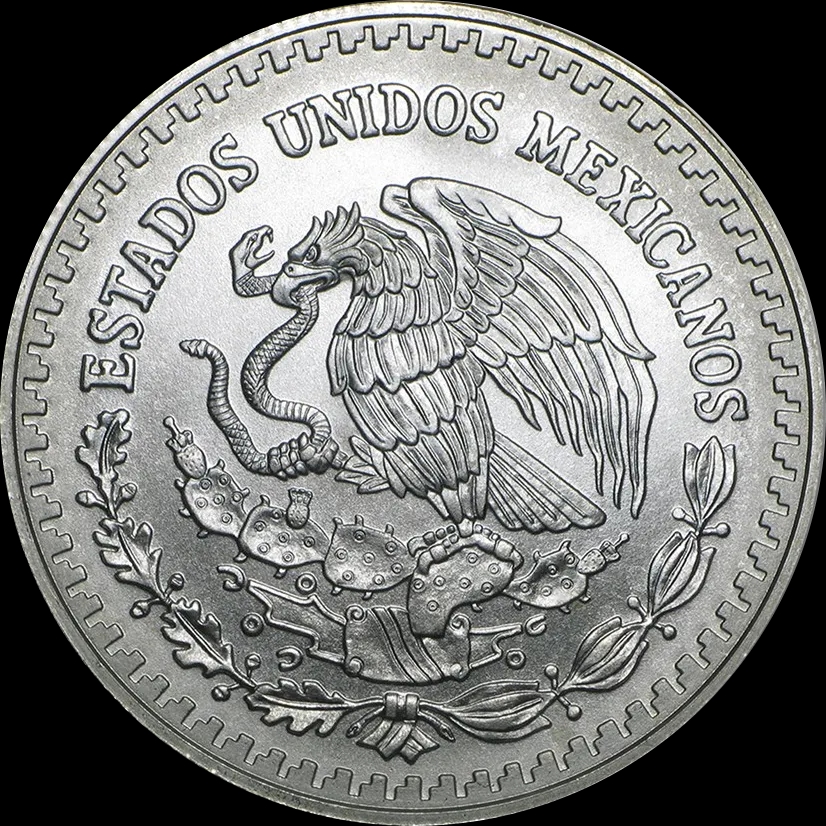 Mexican Libertad 1 uncja srebra 1997 - Back