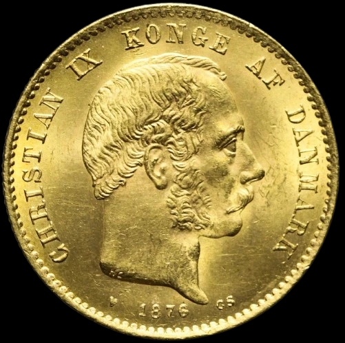 20 Koron Duńskich Christian IX - Front