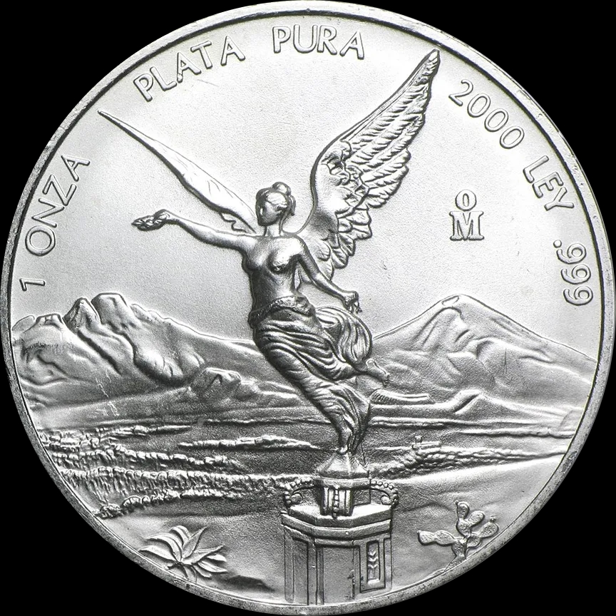 Mexican Libertad 1 uncja srebra 2000 - Front