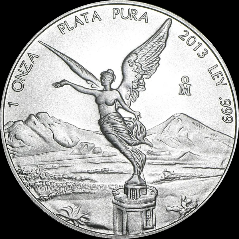 Mexican Libertad 1 uncja srebra 2013 - Front