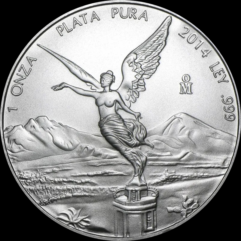 Mexican Libertad 1 uncja srebra 2014 - Front