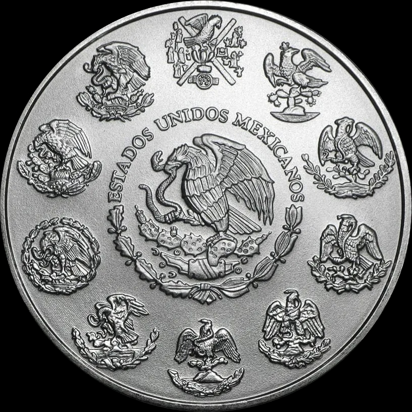 Mexican Libertad 1 uncja srebra 2015 - Back