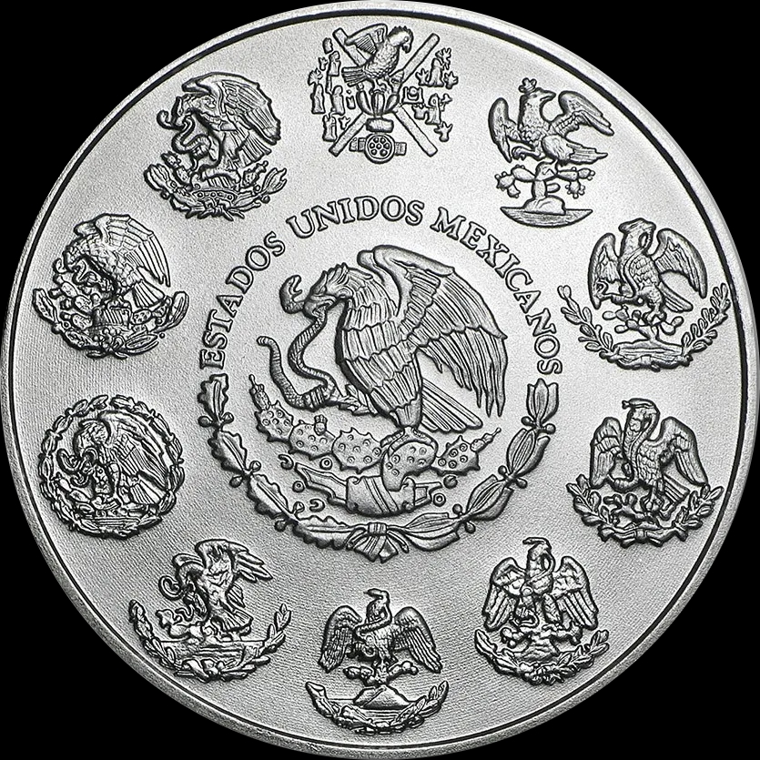Mexican Libertad 1 uncja srebra 2020 - Back