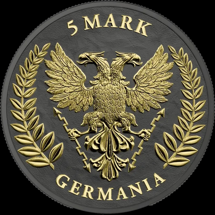 Germania 1 uncja Srebra WMF 2024 - Back