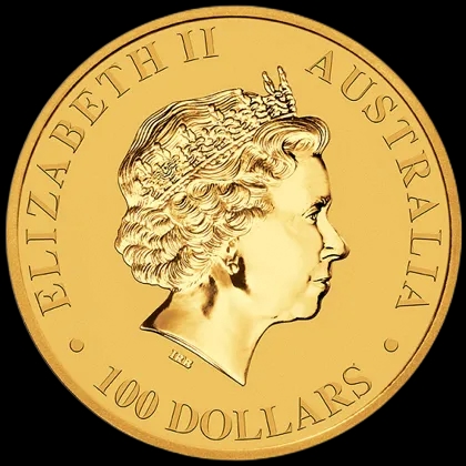 Australijski Emu 1 uncja Złota 2018 - Back