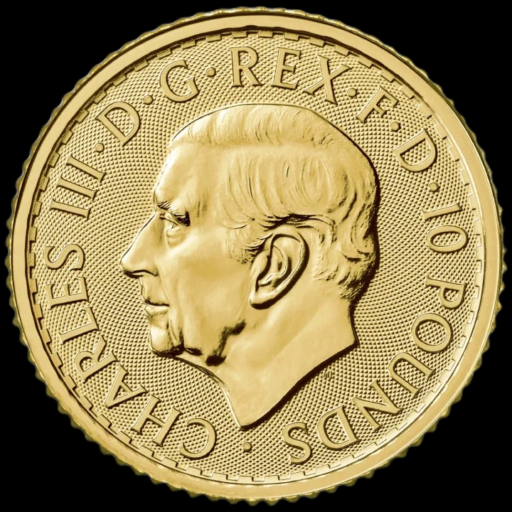 Britannia 1/10 uncji złota 2024 - Back