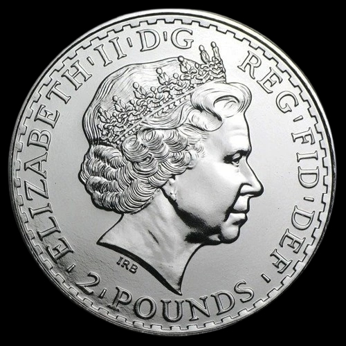 Britannia 1 uncja Srebra 2005 - Back