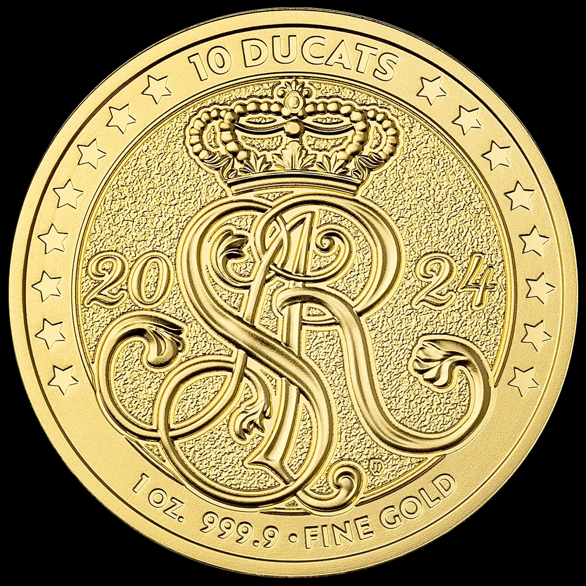 Fryderyk Chopin – Dukat 1 uncja Złota 2024 - Back