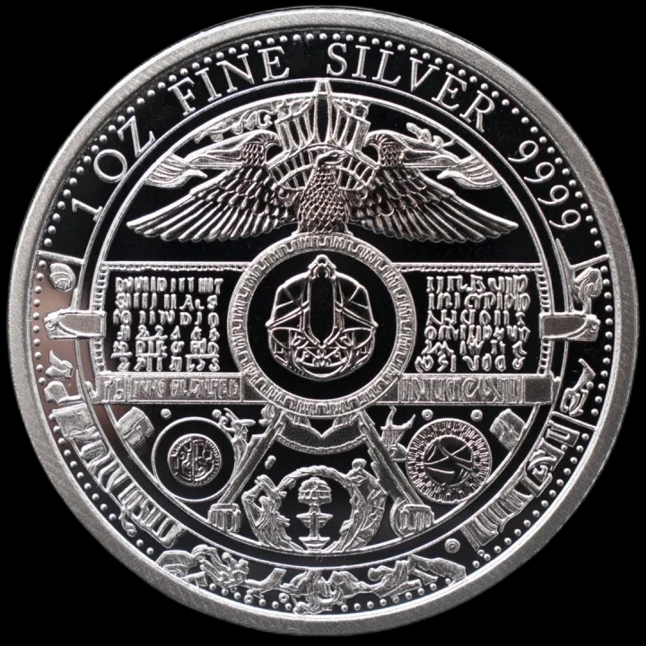 AI Coin 1 uncja Srebra 2023 - Back