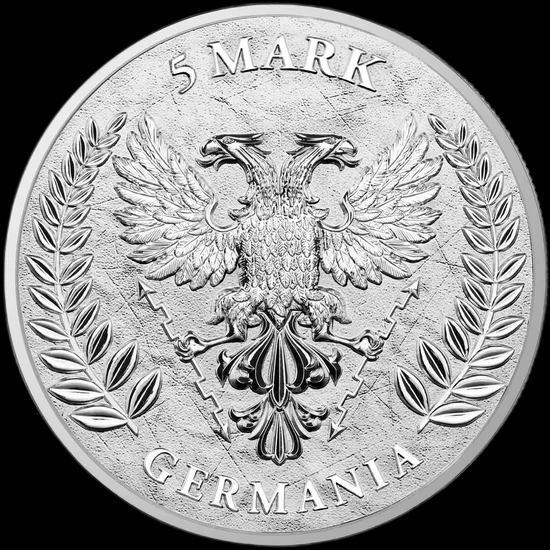 Germania 1 uncja Srebra 2020 - Back