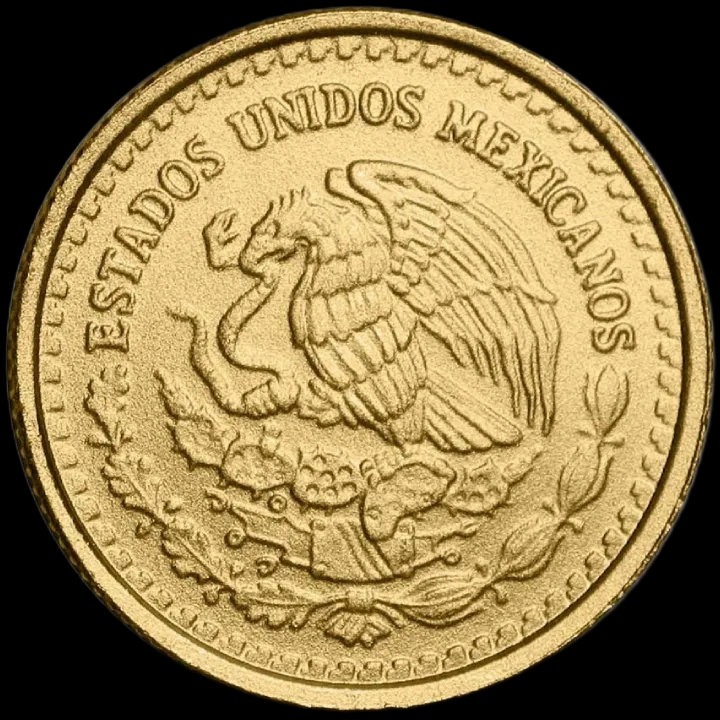 Mexican Libertad 1/10 uncji złota 2024 - Back