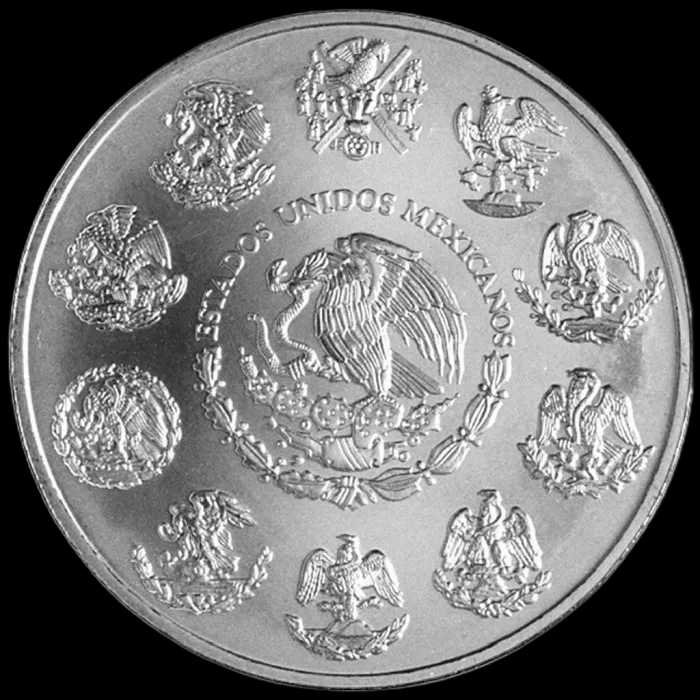 Mexican Libertad 1 uncja srebra 2022 - Back