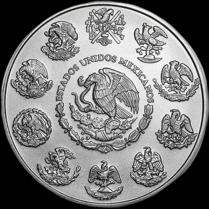 Mexican Libertad 1 uncja srebra 2023 - Back