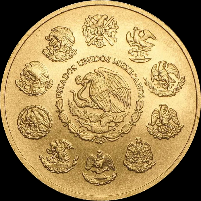 Mexican Libertad 1 uncja złota 2024 - Back