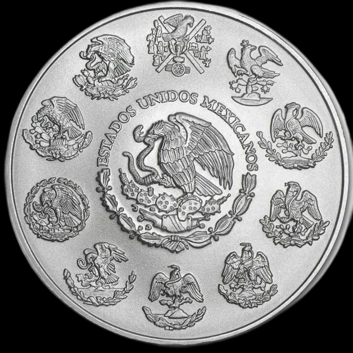 Mexican Libertad 2 uncje srebra 2023 - Back