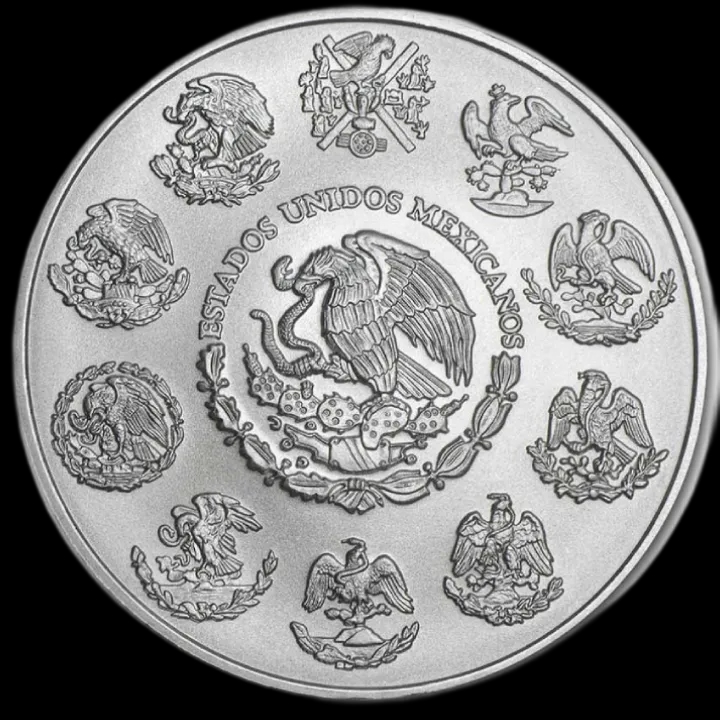 Mexican Libertad 5 uncji srebra 2023 - Back