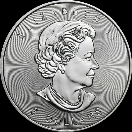 Niedźwiedź Polarny 1,5 uncji Srebra 2015 - Back