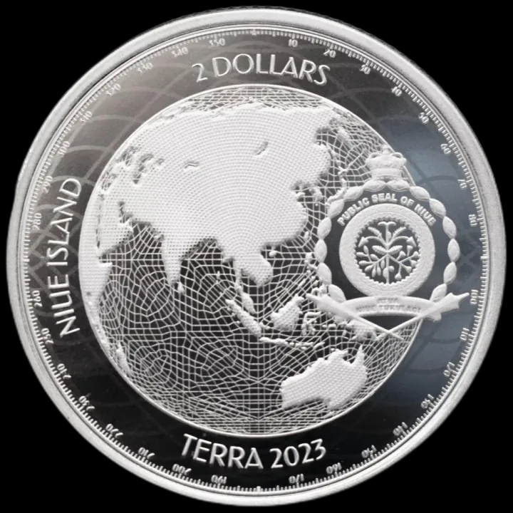 Terra 1 uncja Srebra 2023 - Back