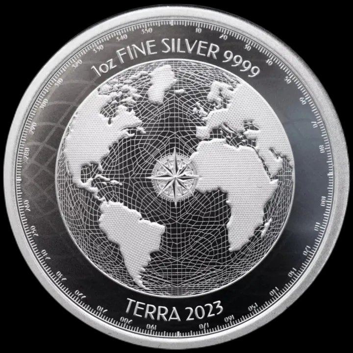 Terra 1 uncja Srebra 2023 - Front