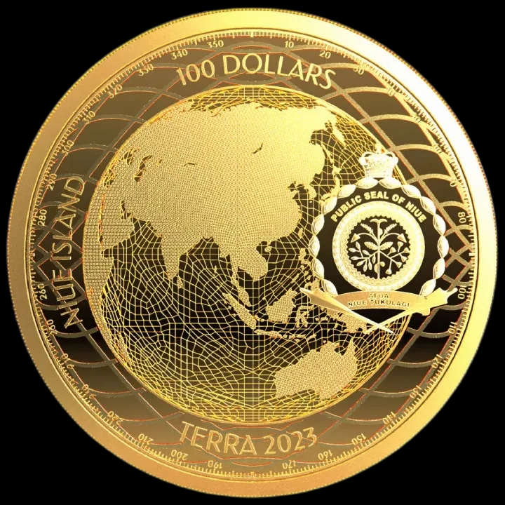 Terra 1 uncja Złota 2023 - Back