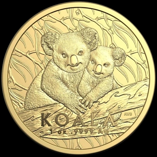 Koala RAM 1 uncja Złota 2025 - Front