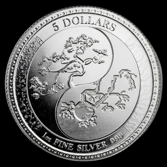 Equilibrium 1 uncja Srebra 2018 - Front