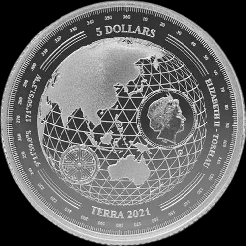 Terra 1 uncja Srebra 2021 - Back