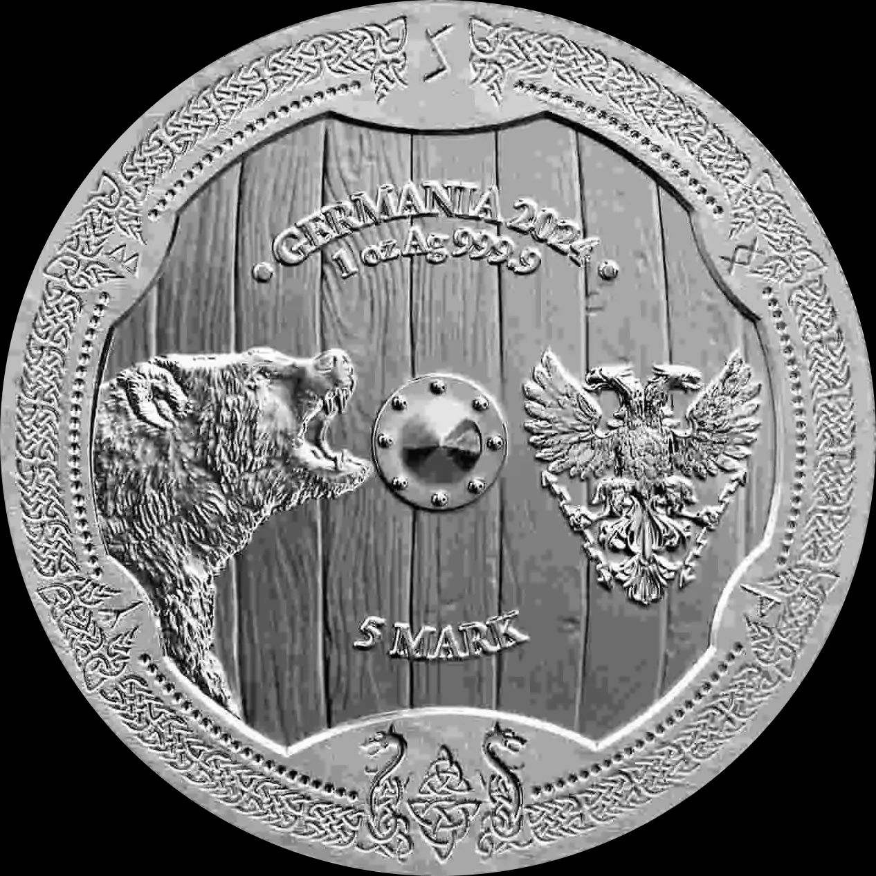 Valkyries Solveig 1 uncja srebra 2024 - Back