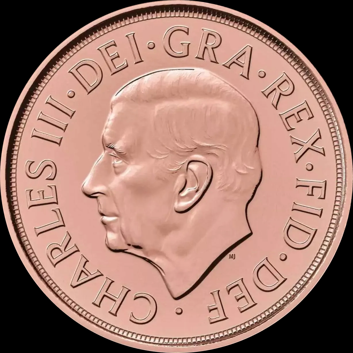 Złoty Suweren Karol III 2025 - Back