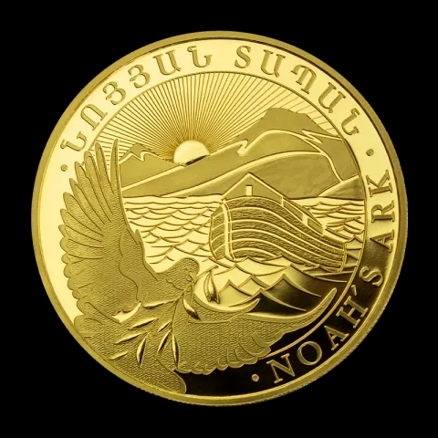 Arka Noego 1g złota 2024 - Front