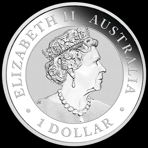 Australijski Wombat 1 uncja srebra 2021 - Back