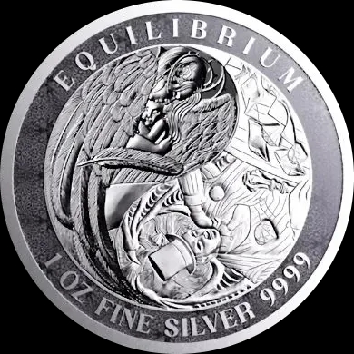 Equilibrium 1 uncja Srebra 2024 - Front