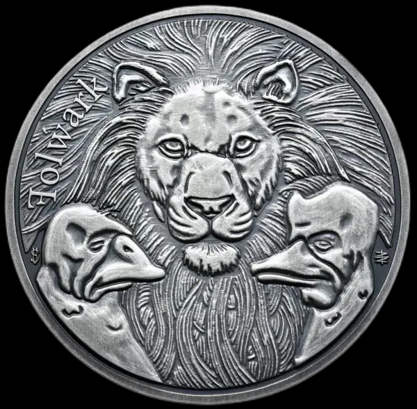 Folwark 1 uncja Srebra Antique - Front