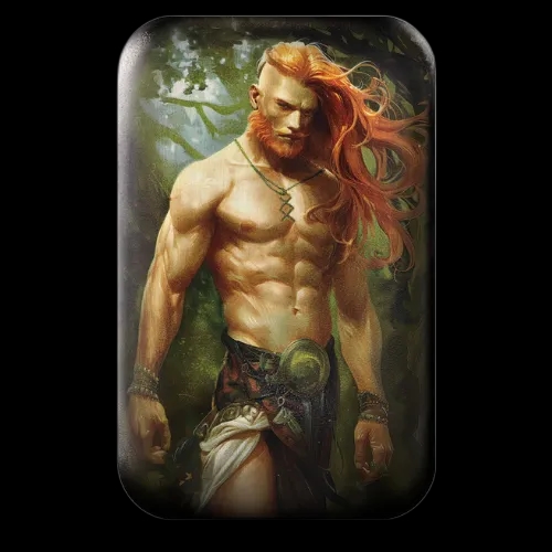 Sztabka Gods: Freyr 2 uncje srebra - Front