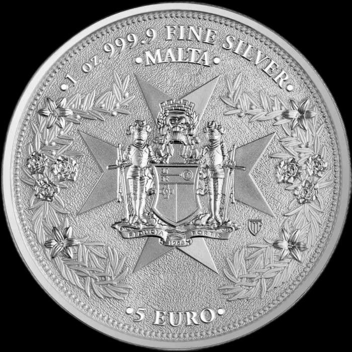 Malta Golden Eagle 1 uncja srebra 2023 - Back