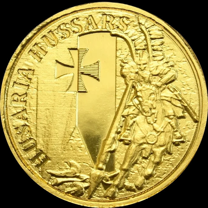 Husaria II 1/10 uncji złota  2024 - Front