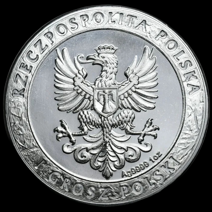 Husaria I 1 uncja srebra 2022 - Back