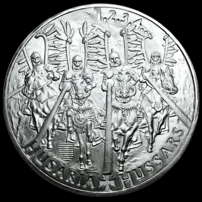 Husaria I 1 uncja srebra 2022 - Front