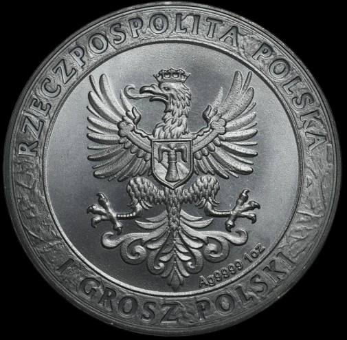 Husaria III Negro 1 uncja srebra 2024 - Back