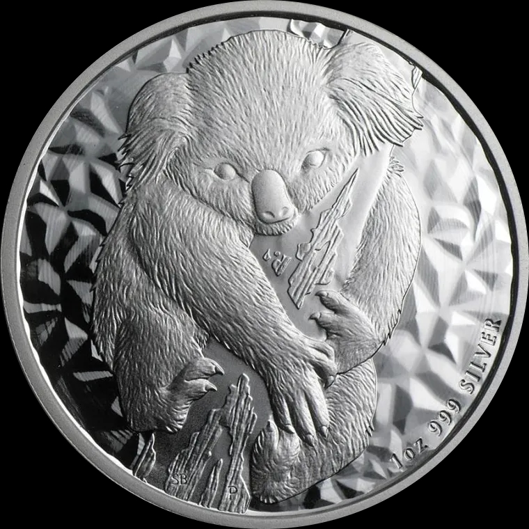 Koala 1 uncja srebra 2007 - Front