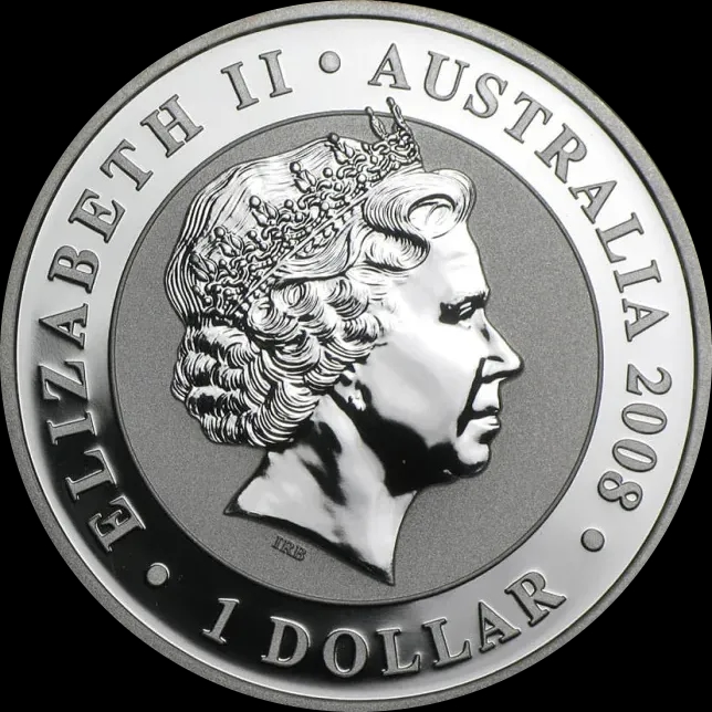 Koala 1 uncja srebra 2008 - Back