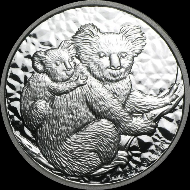 Koala 1 uncja srebra 2008 - Front