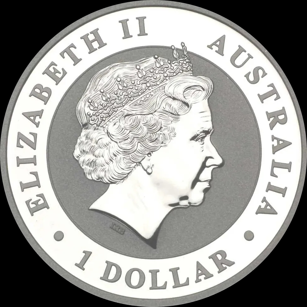 Koala 1 uncja srebra 2015 - Back
