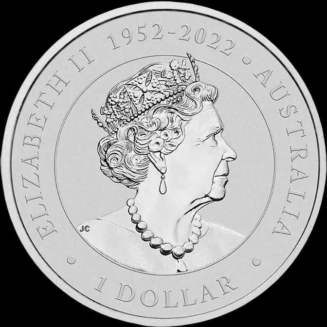 Koala 1 uncja srebra 2023 - Back